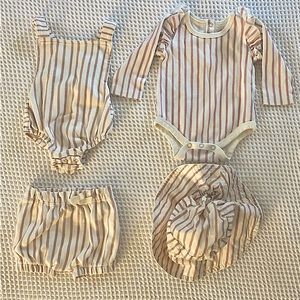 Striped Kids Matching Set